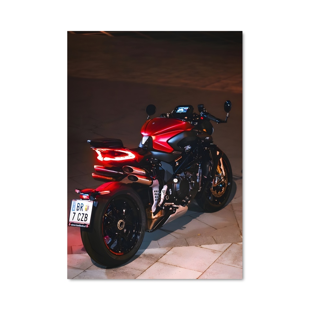Poster Mv Agusta élégant